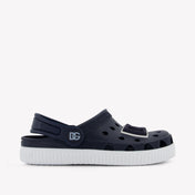 Dolce & Gabbana Unisex Sandals In Navy