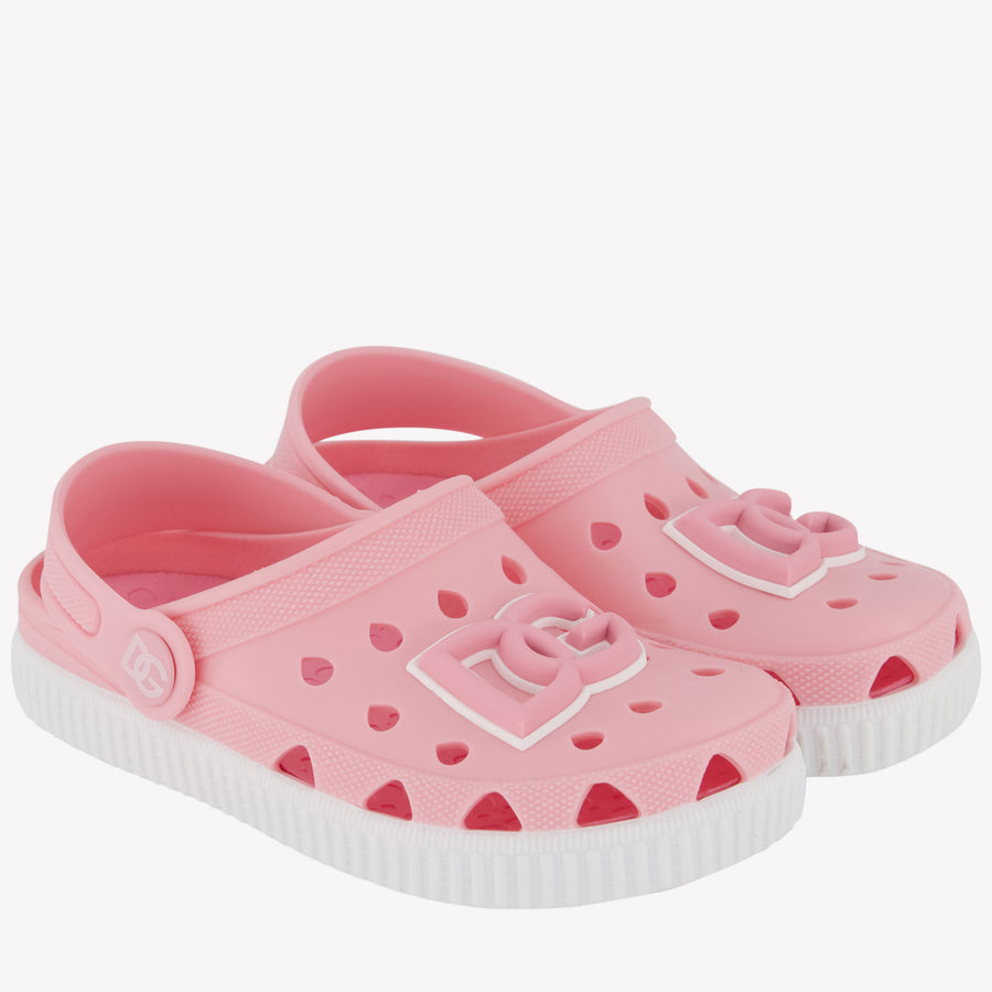 Dolce & Gabbana Girls Sandals  Light Pink