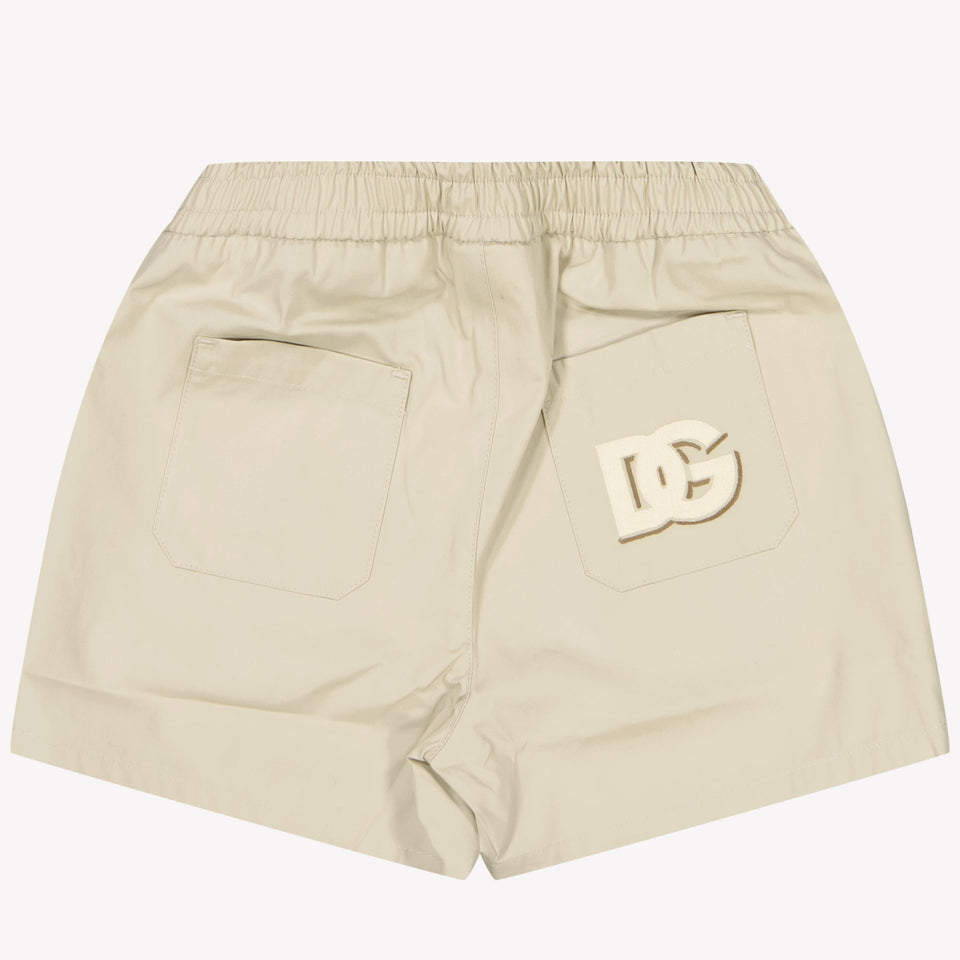 Dolce & Gabbana Baby Boys Shorts In Beige