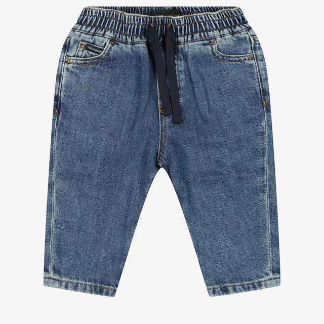 Dolce & Gabbana Baby Jongens Jeans In Blauw