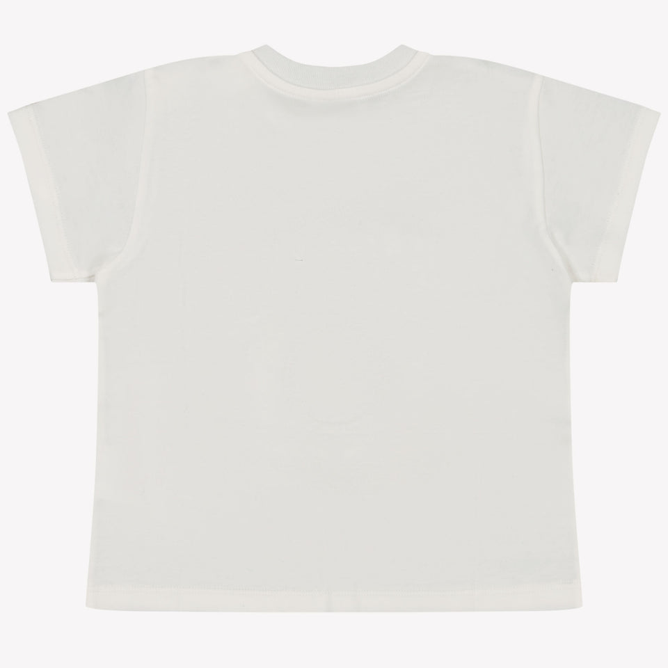 Dolce & Gabbana Baby Jongens T-Shirt In Wit