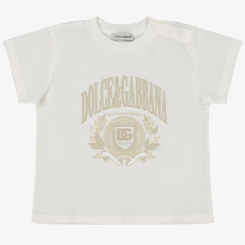 Dolce & Gabbana Baby Boys T-Shirt in White