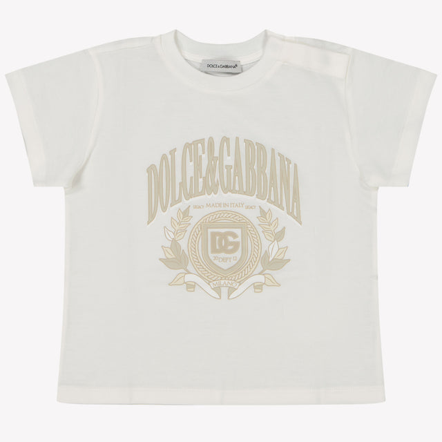 Dolce & Gabbana Baby Boys T-Shirt in White