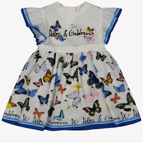 Dolce & Gabbana Baby Girls Dress In White