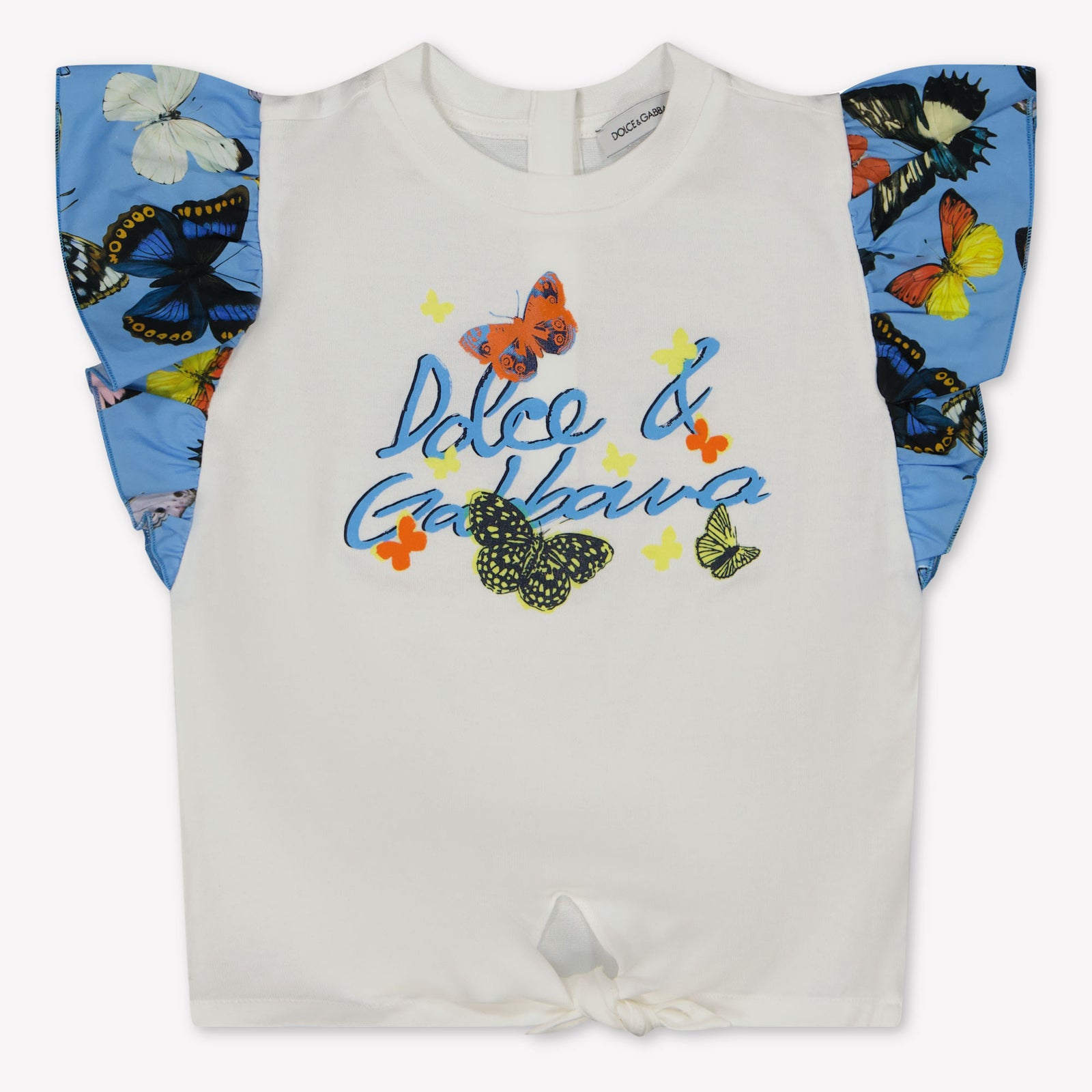 Dolce & Gabbana Baby Meisjes T-Shirt In Wit