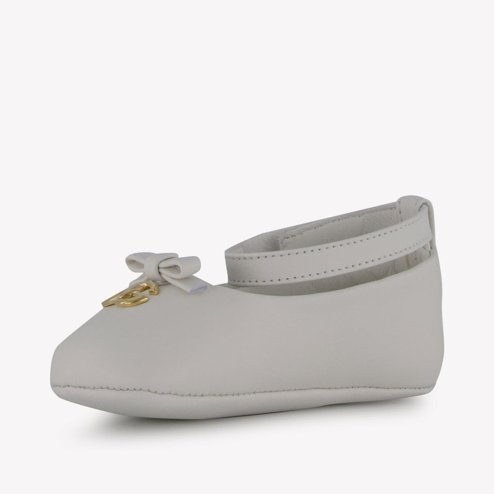 Dolce & Gabbana Baby Girls Shoes In White