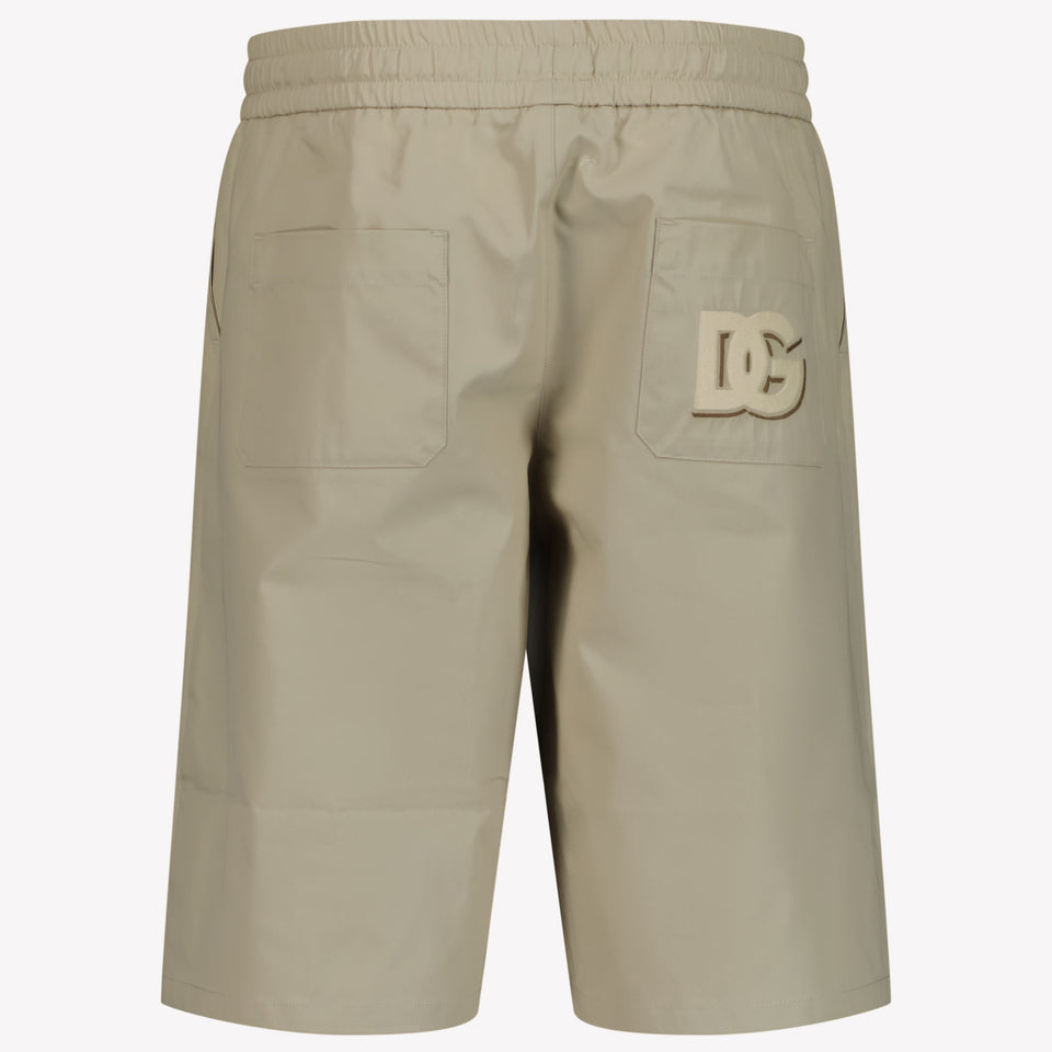 Dolce & Gabbana Kids Boys Shorts In Beige