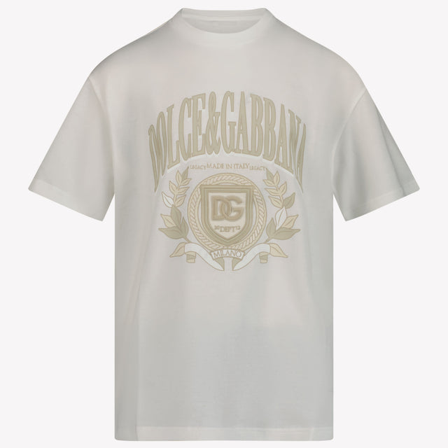 Dolce & Gabbana Kids Boys in T-Shirt White