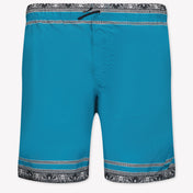 Dolce & Gabbana Kids Boys Swimwear In turquoise