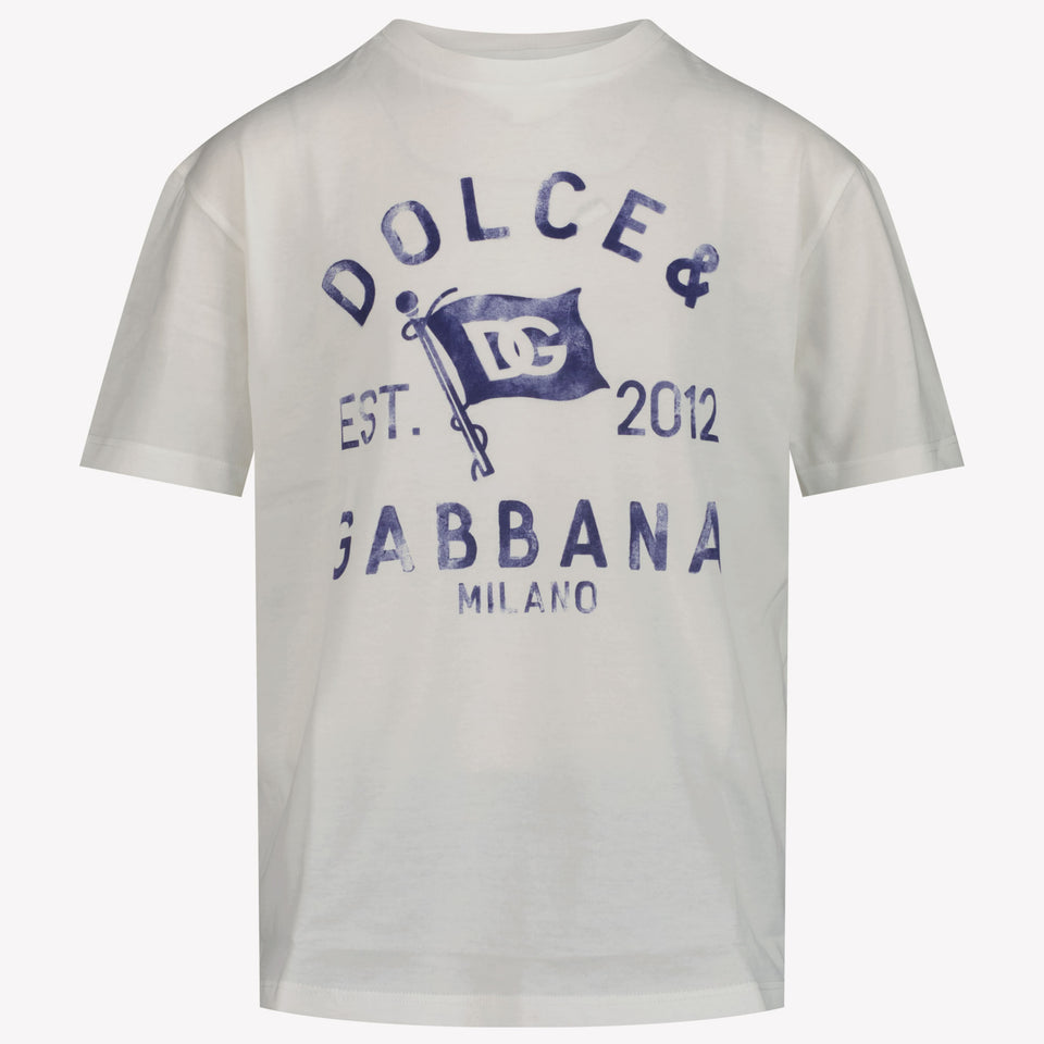 Dolce & Gabbana Kids Boys in T-Shirt White