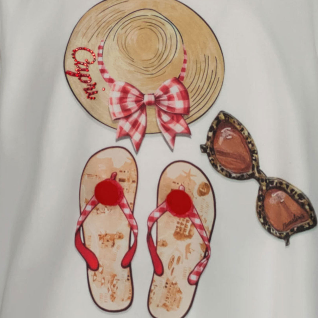 MonnaLisa Kinder Meisjes T-Shirt in Wit