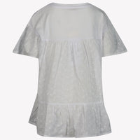 MonnaLisa Kinder Meisjes T-Shirt in Wit
