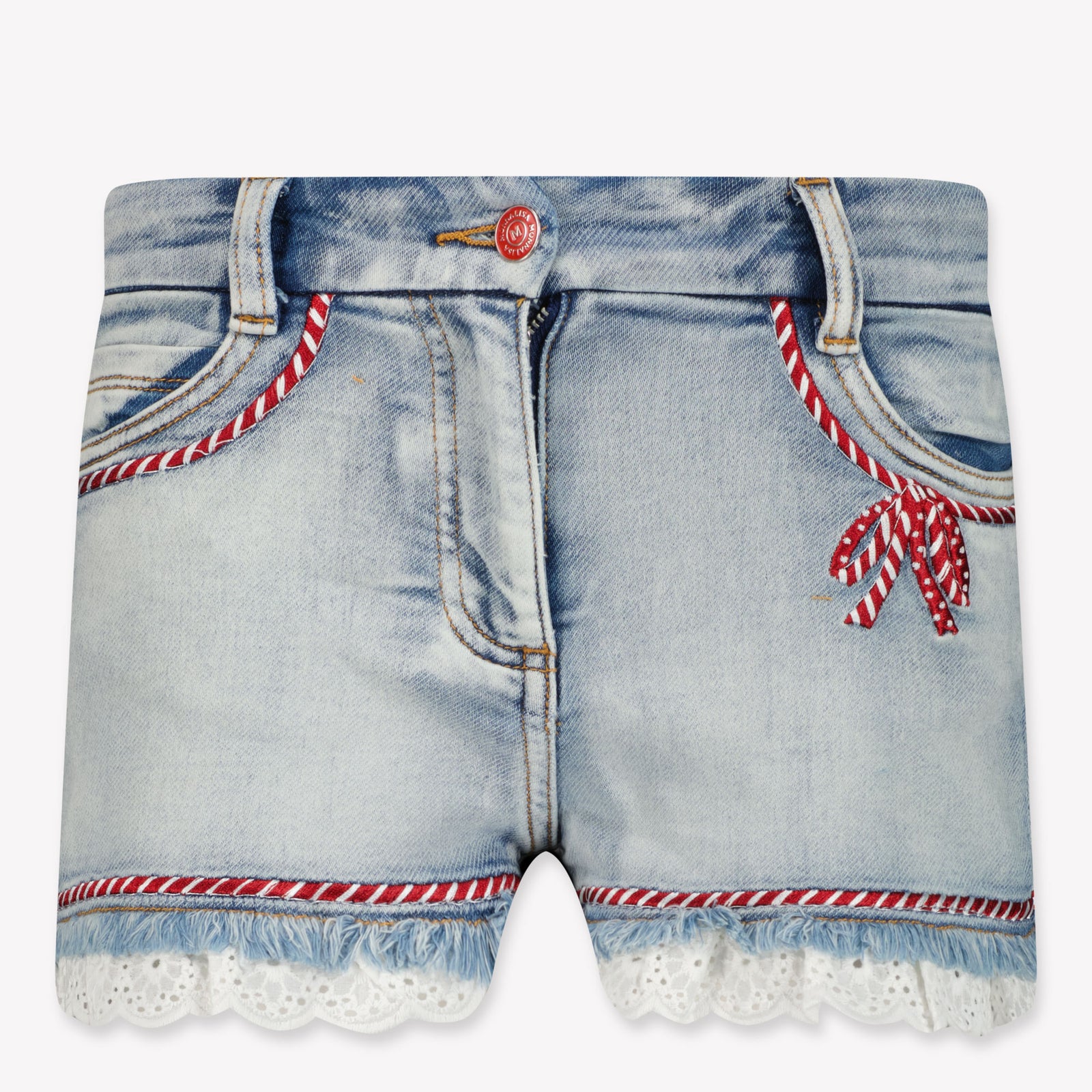 MonnaLisa Kinder Meisjes Shorts In Jeans