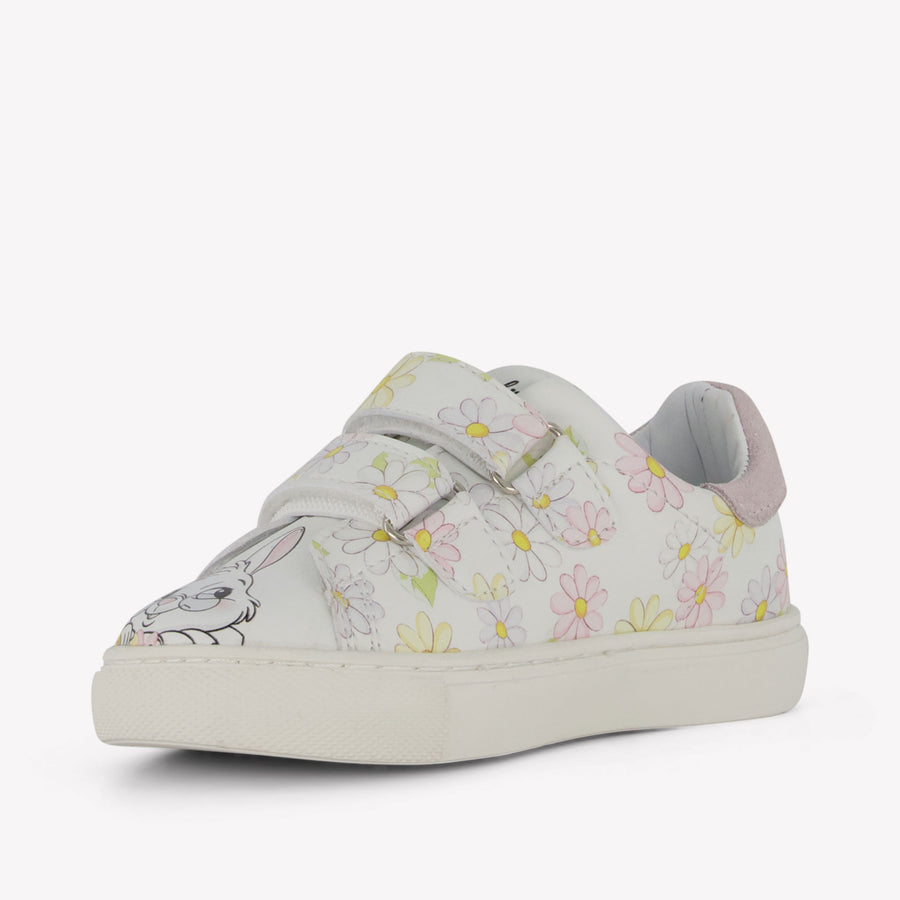 Monnalisa Girls Sneakers  White