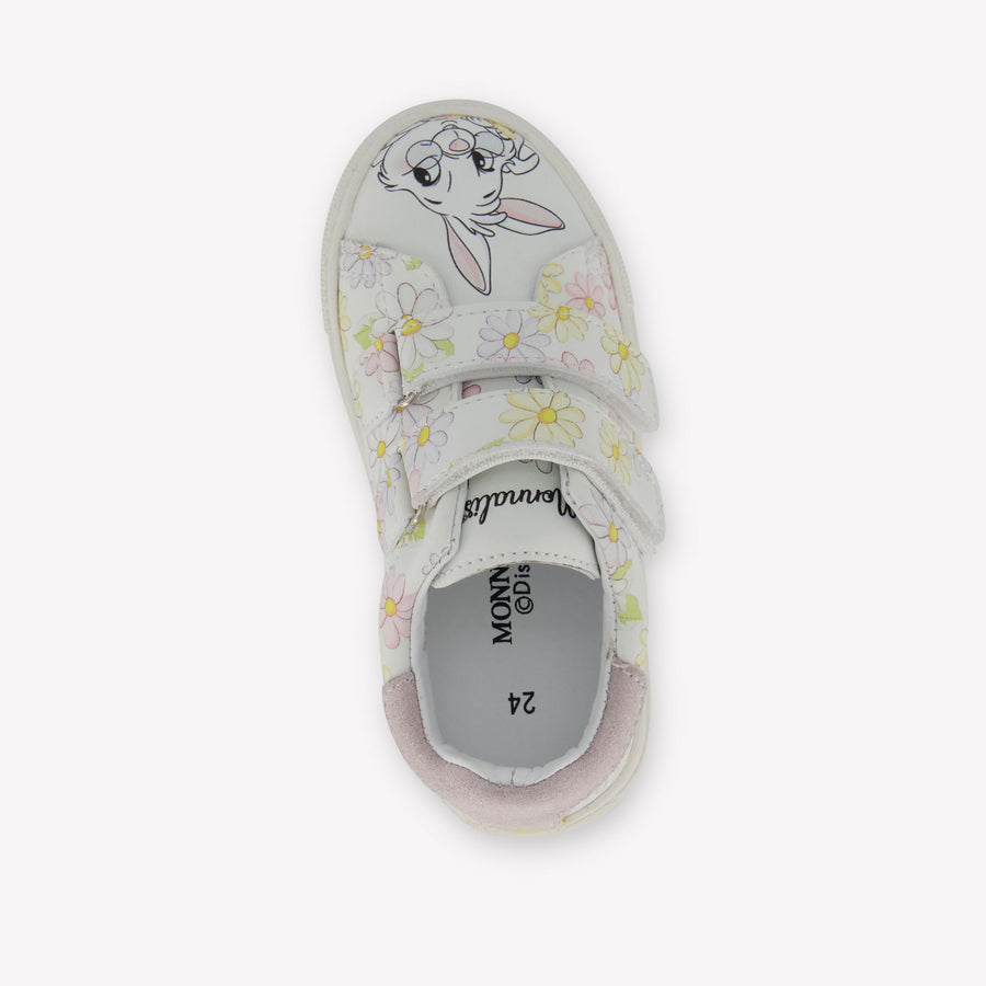 Monnalisa Girls Sneakers  White