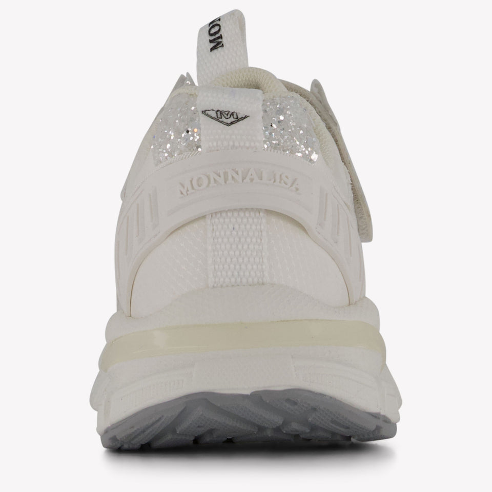 MonnaLisa Meisjes Sneakers In Off White