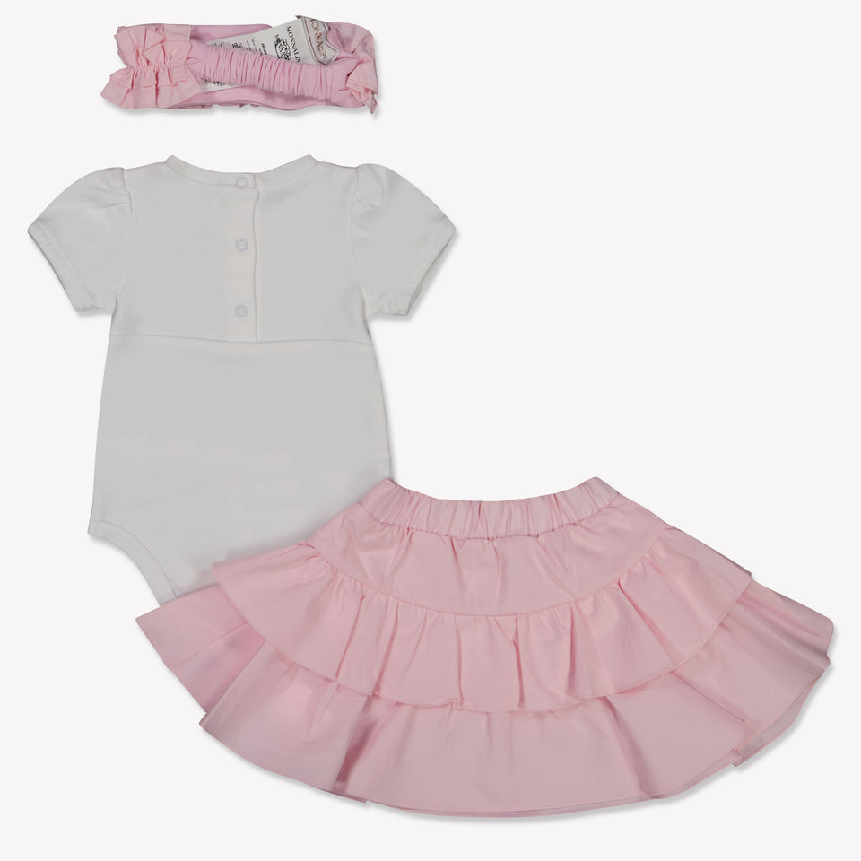 MonnaLisa Baby Girls boxing suit in Light Pink