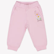 MonnaLisa Baby Girls Trousers In Light Pink