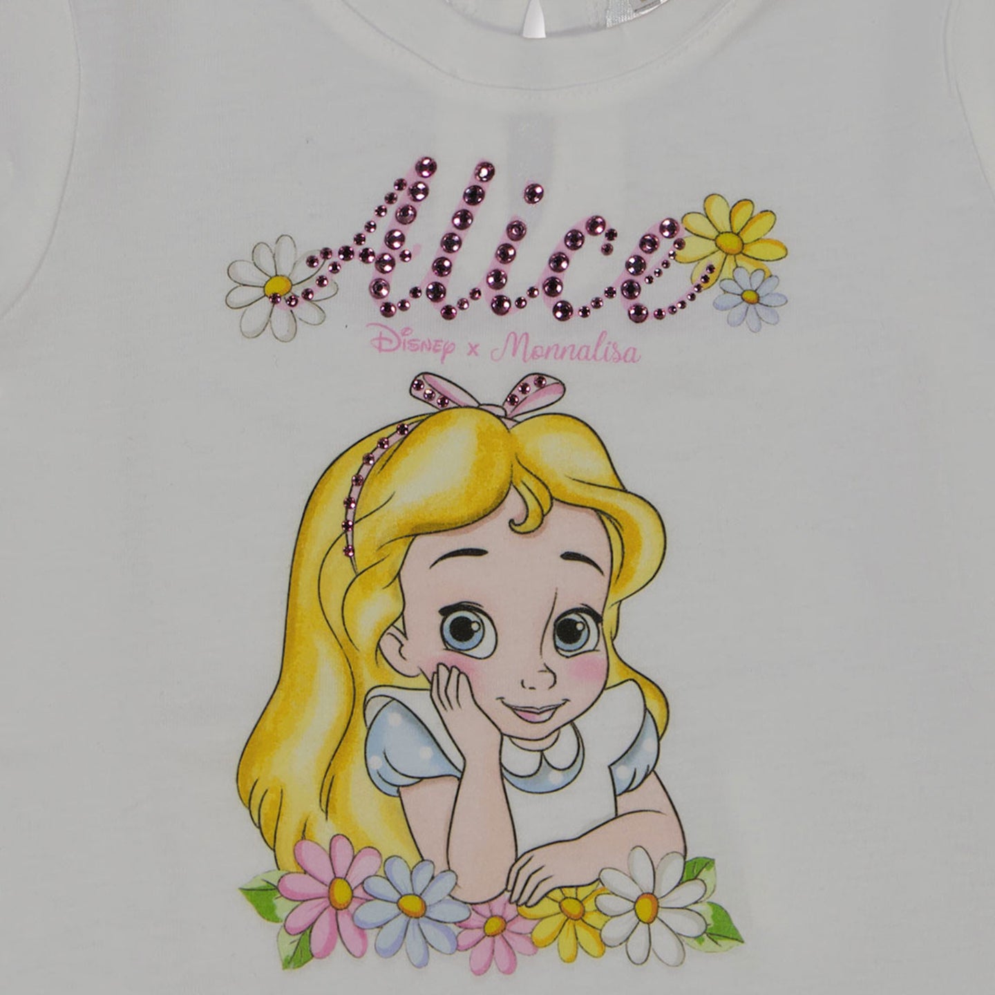 MonnaLisa Baby Girls T-Shirt in White