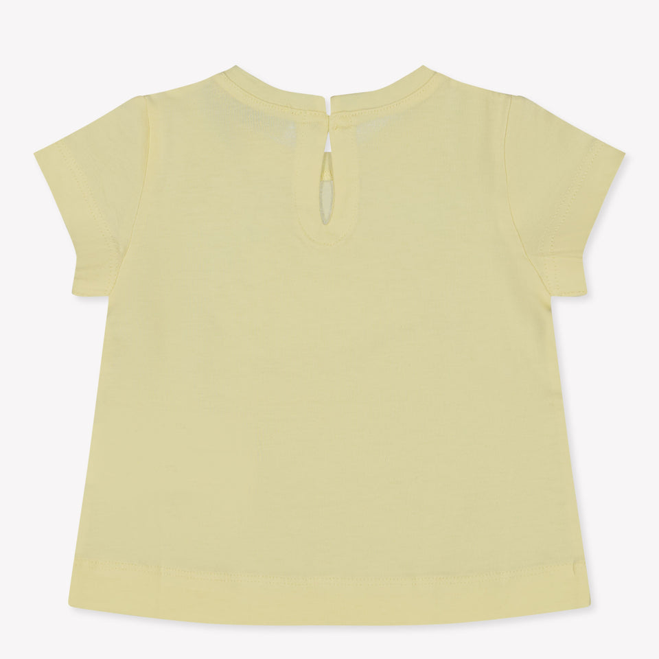 MonnaLisa Baby Meisjes T-Shirt In Geel