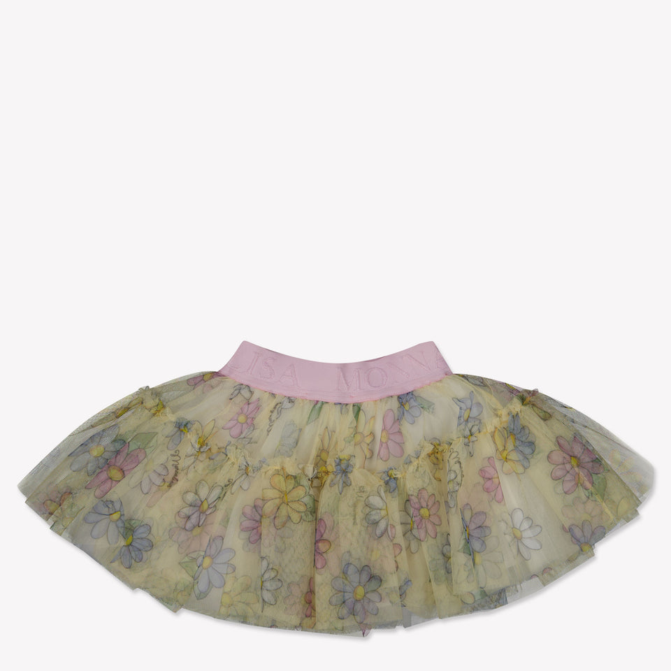 MonnaLisa Baby Girls Skirt in Yellow