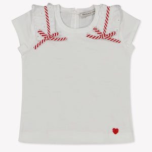 Monnalisa Baby Girls T-Shirt  White