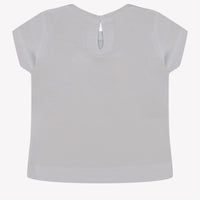 MonnaLisa Baby Meisjes T-Shirt in Wit