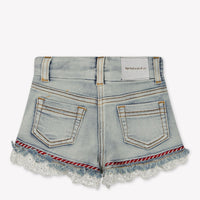 MonnaLisa Baby Meisjes Shorts in Jeans
