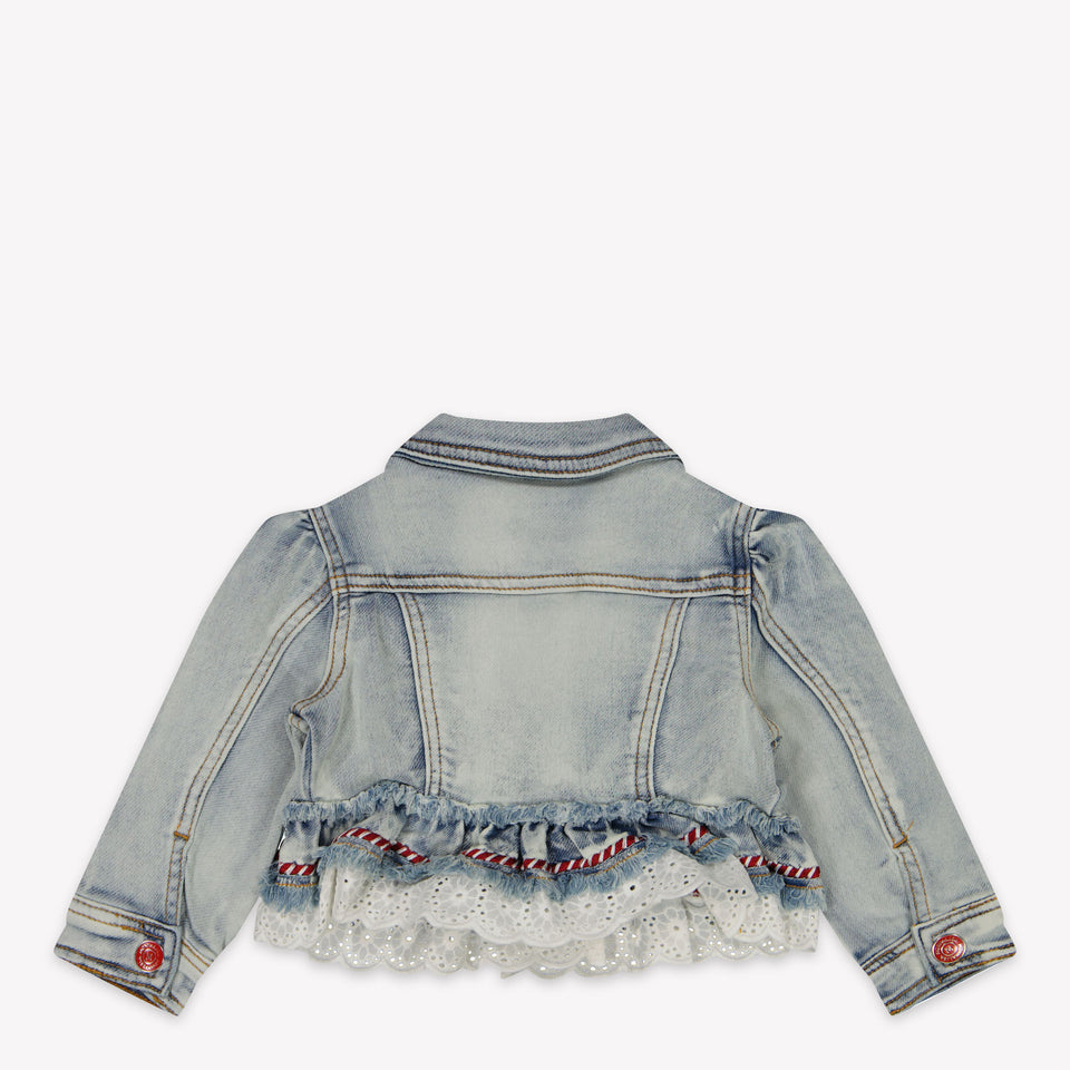 MonnaLisa Baby Girls Jackets In Jeans