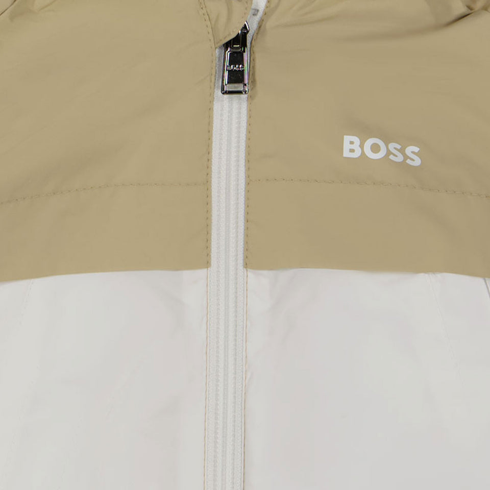 Boss Baby Jongens Zomerjas In Beige