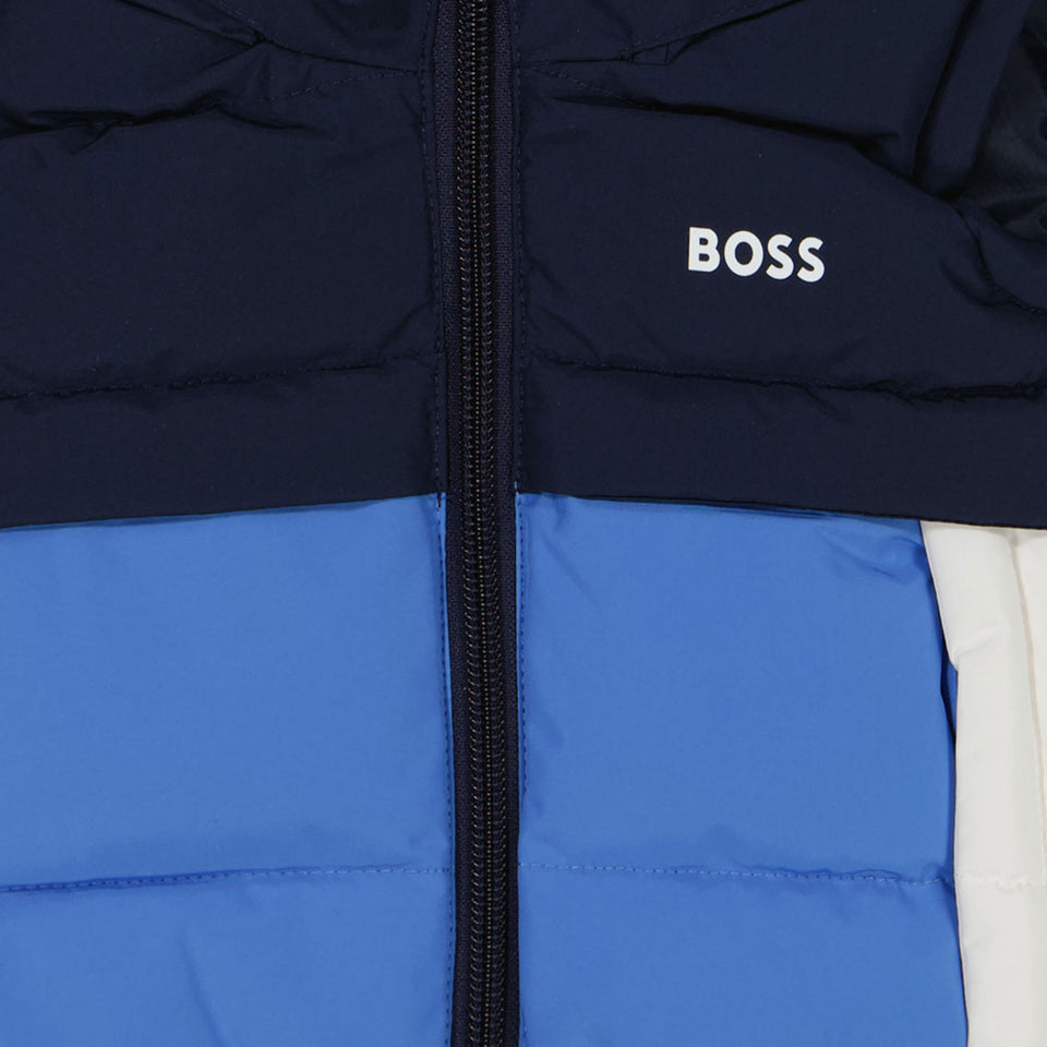 Boss Baby Jongens Bodywarmer In Blauw