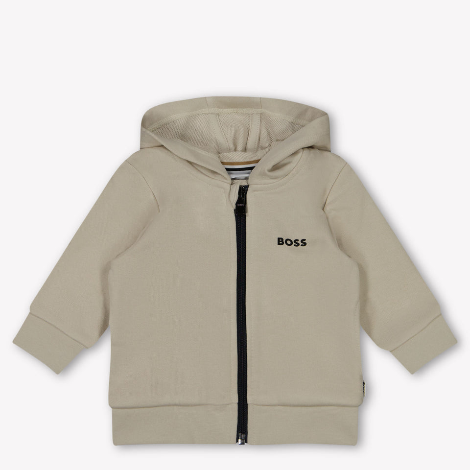 Boss Baby Boys cardigan Light Beige