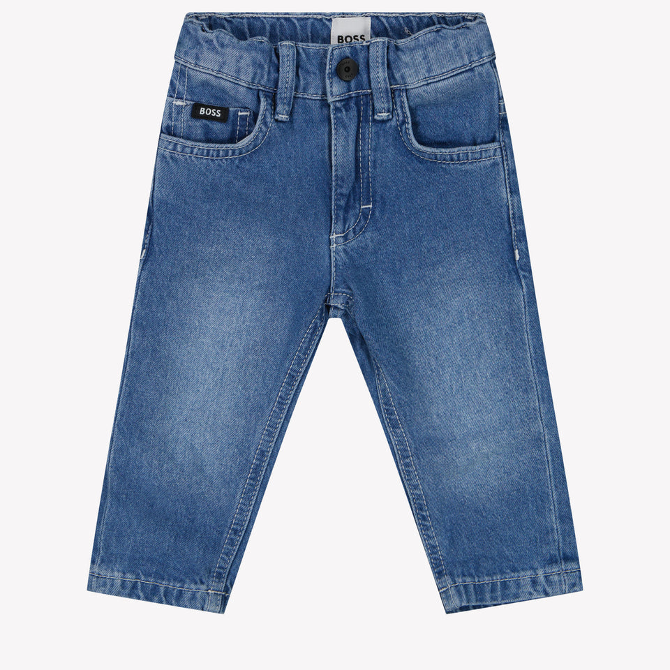 Boss Baby Boys Jeans In Blue