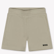 Boss Baby Boys Shorts In Light Beige