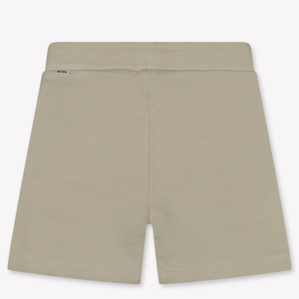 Boss Baby Boys Shorts In Light Beige