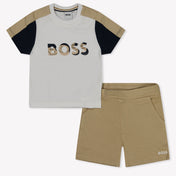 Boss Baby Boys Set in Beige