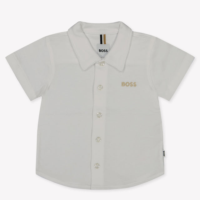 Boss Baby Boys Blouse in White