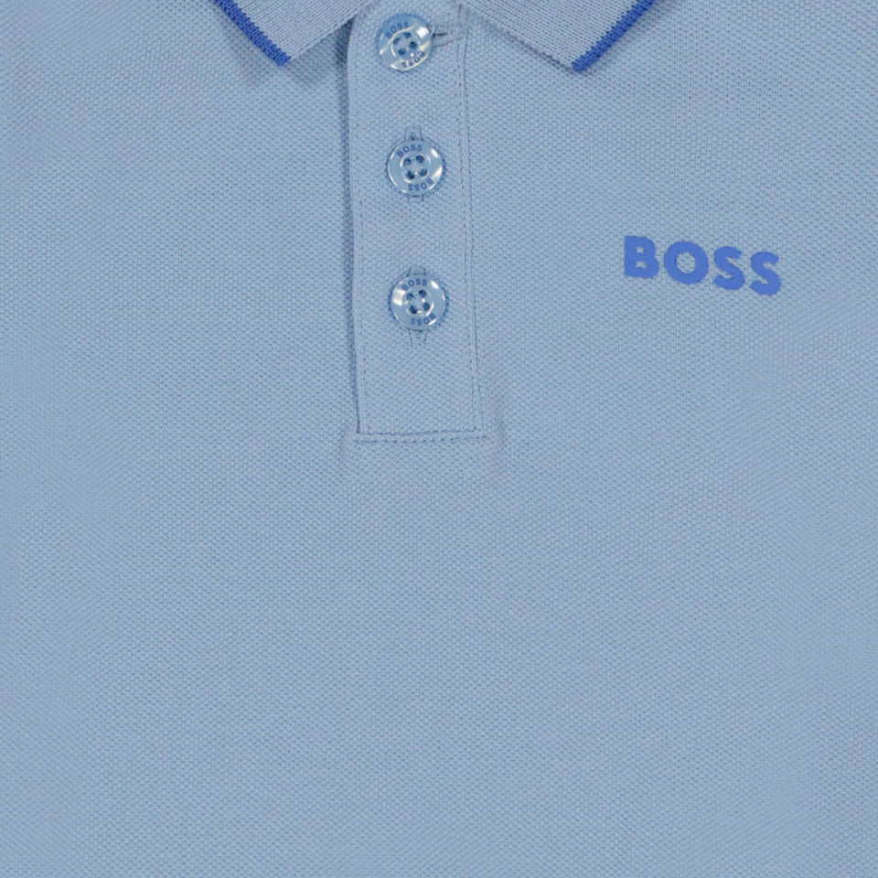 Boss Baby Boys Polo  Light Blue