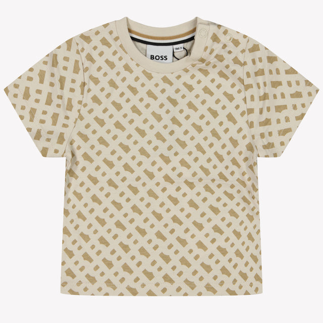 Boss Baby Jongens T-Shirt In Licht Beige