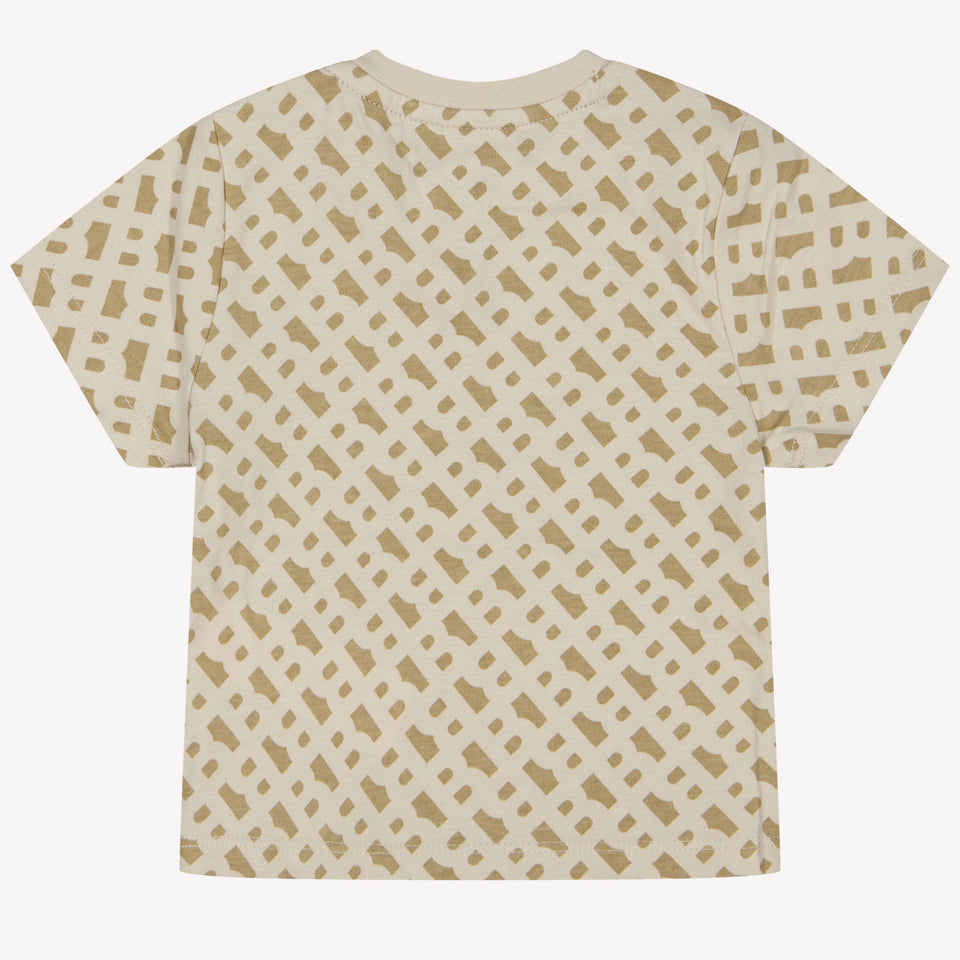 Boss Baby Jongens T-Shirt In Licht Beige