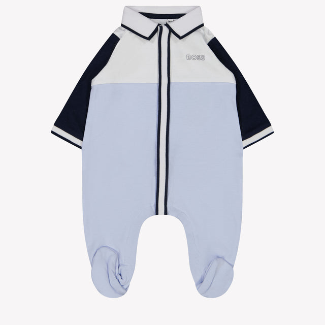 Boss Baby Boys Playsuit In Light Blue