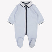 Boss Baby Boys Playsuit In Light Blue