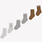 Boss Baby Boys Socks in Beige