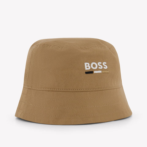 Boss Baby Boys Hat in Beige