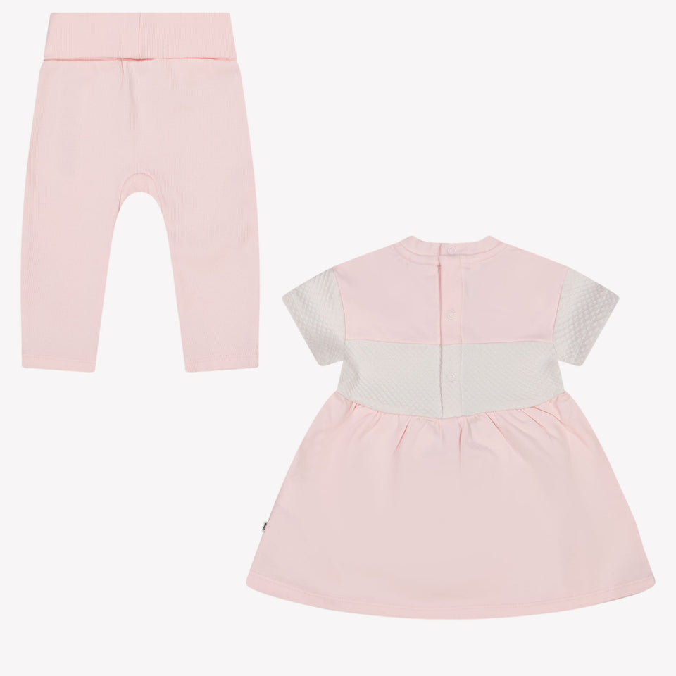 Boss Baby Girls Set in Light Pink