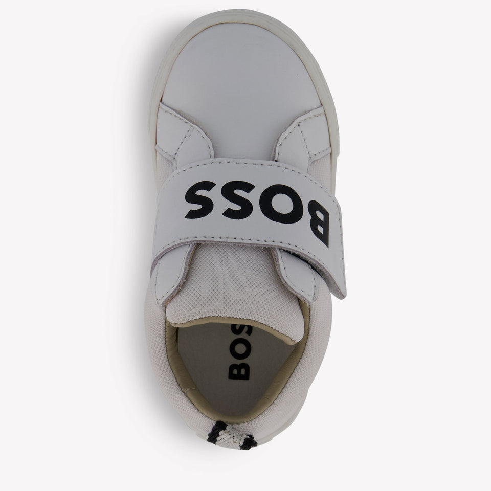 Boss Boys Sneakers in White