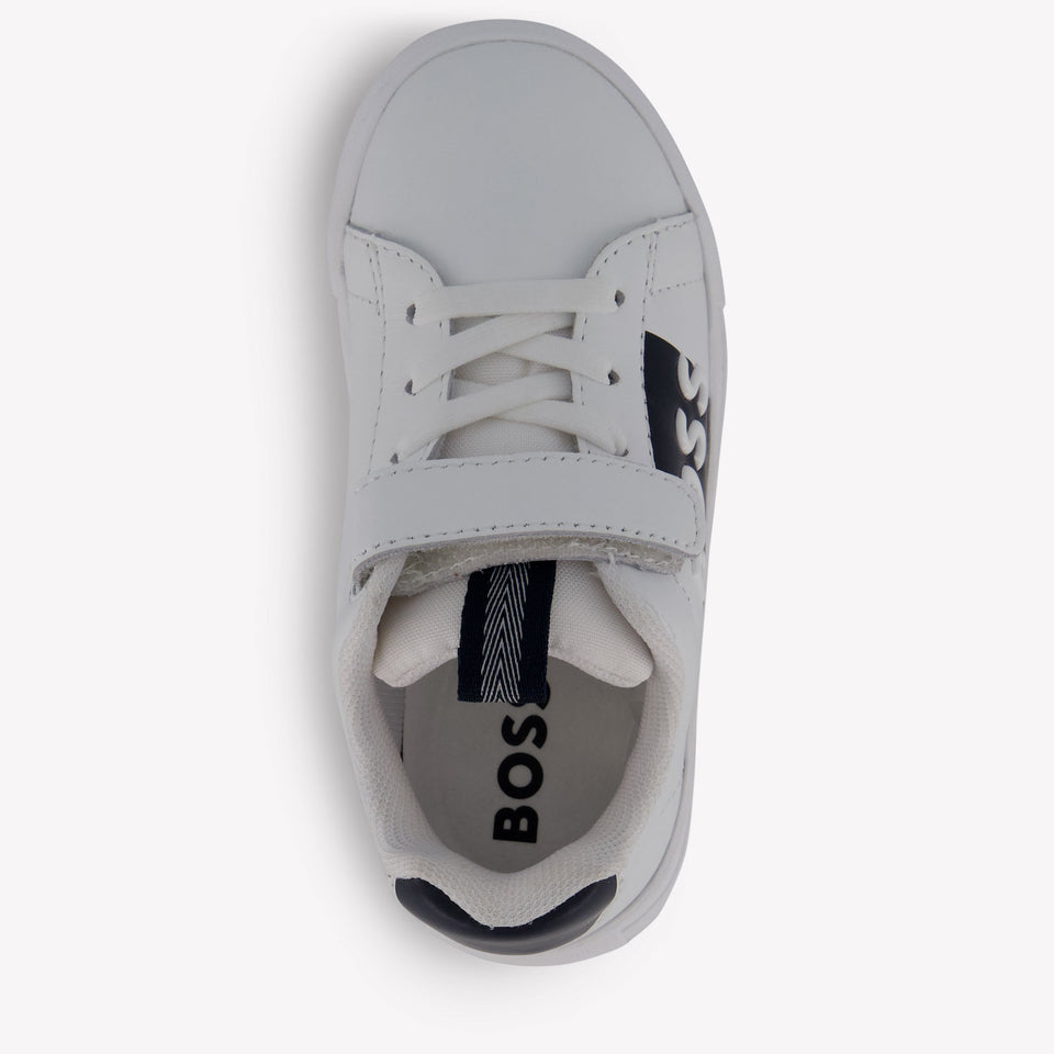 Boss Boys Sneakers in White