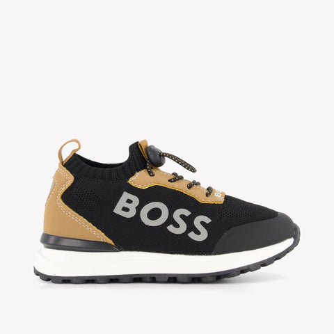 Boss Boys Sneakers in Black