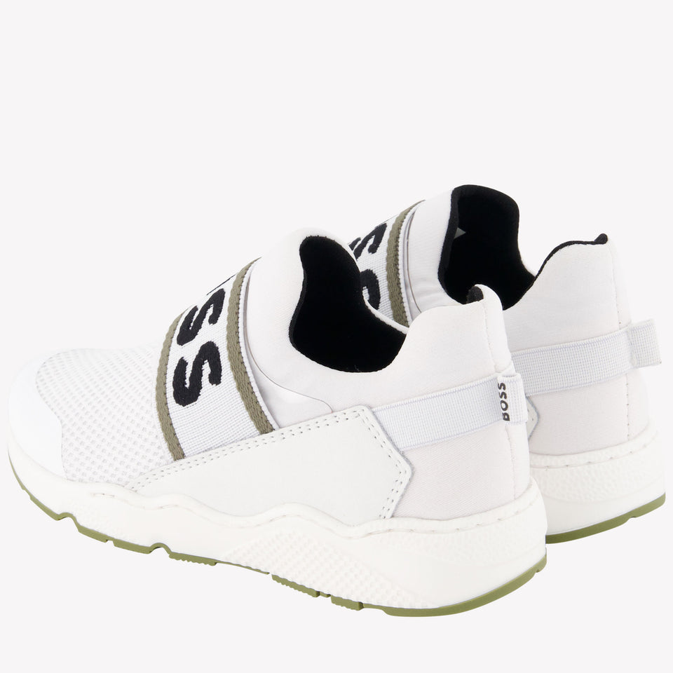 Boss Boys Sneakers in White