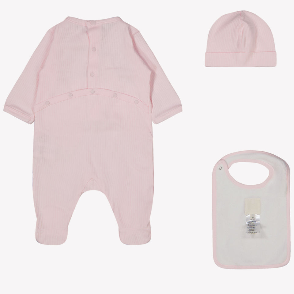 Givenchy Baby Unisex Playsuit in Light Pink